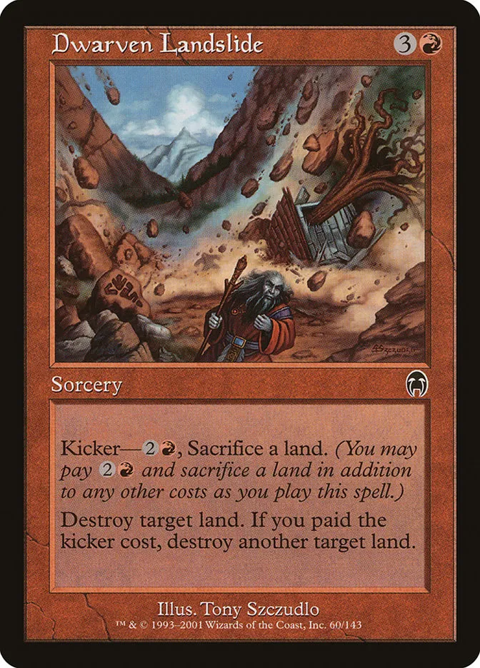 Dwarven Landslide Front Face