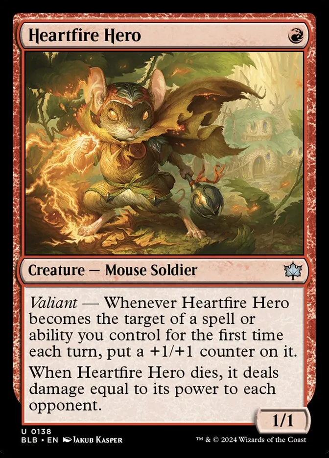 Heartfire Hero Front Face