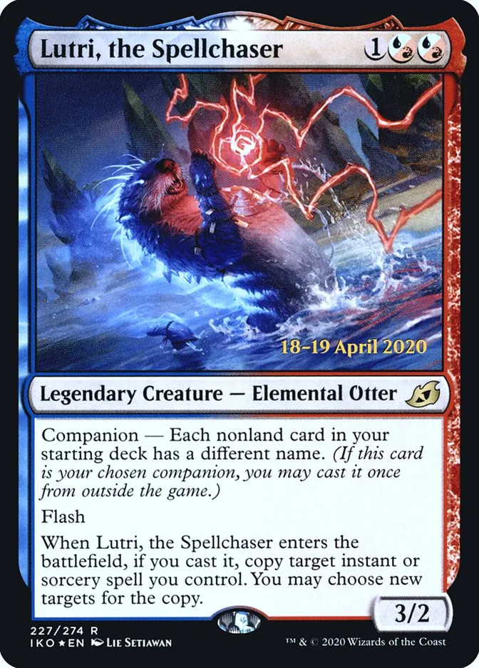 Lutri, the Spellchaser Front Face