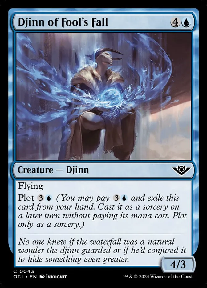 Djinn of Fool's Fall Front Face