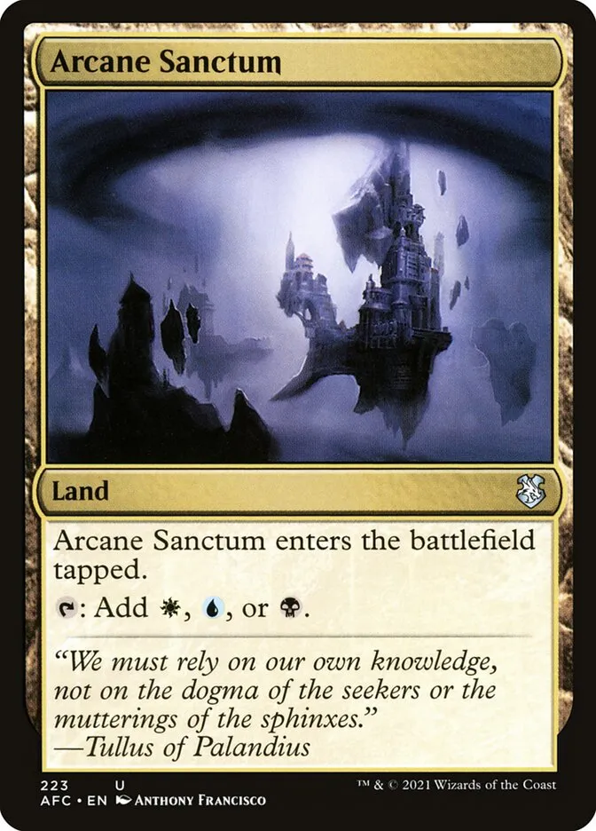 Arcane Sanctum Front Face