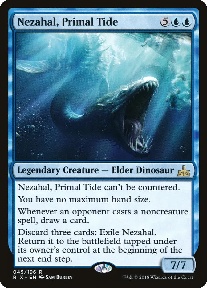 Nezahal, Primal Tide Front Face