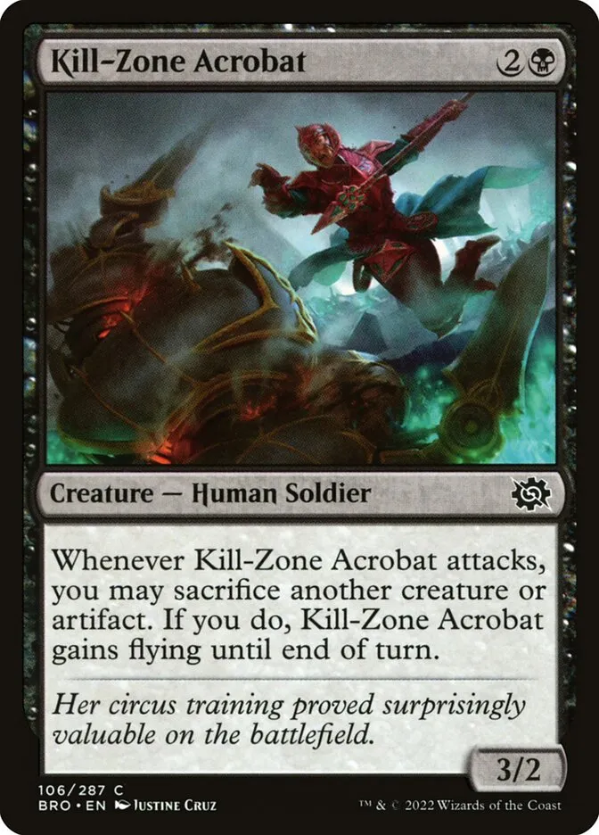 Kill-Zone Acrobat Front Face