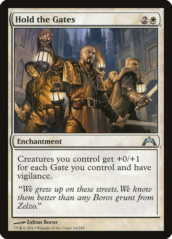 Hold the Gates Front Face