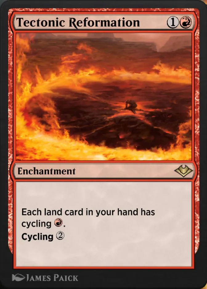 Tectonic Reformation Front Face