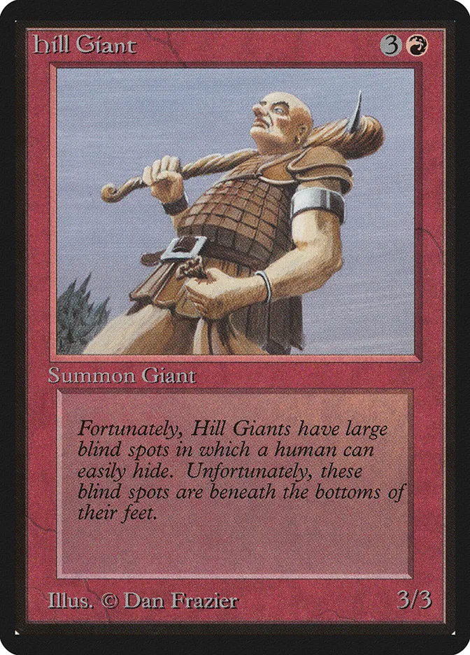 Hill Giant Front Face