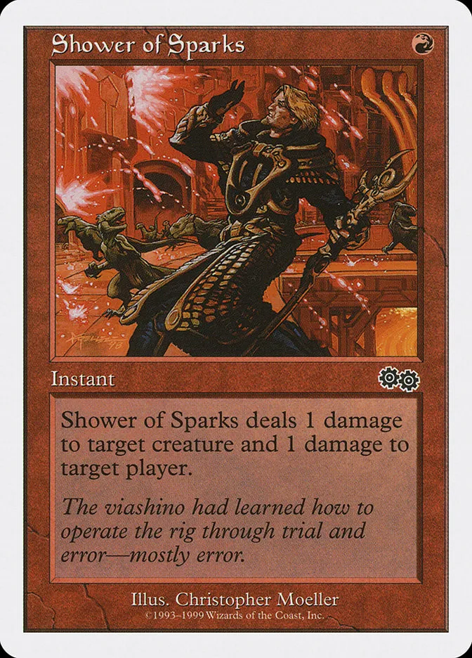 Shower of Sparks Front Face