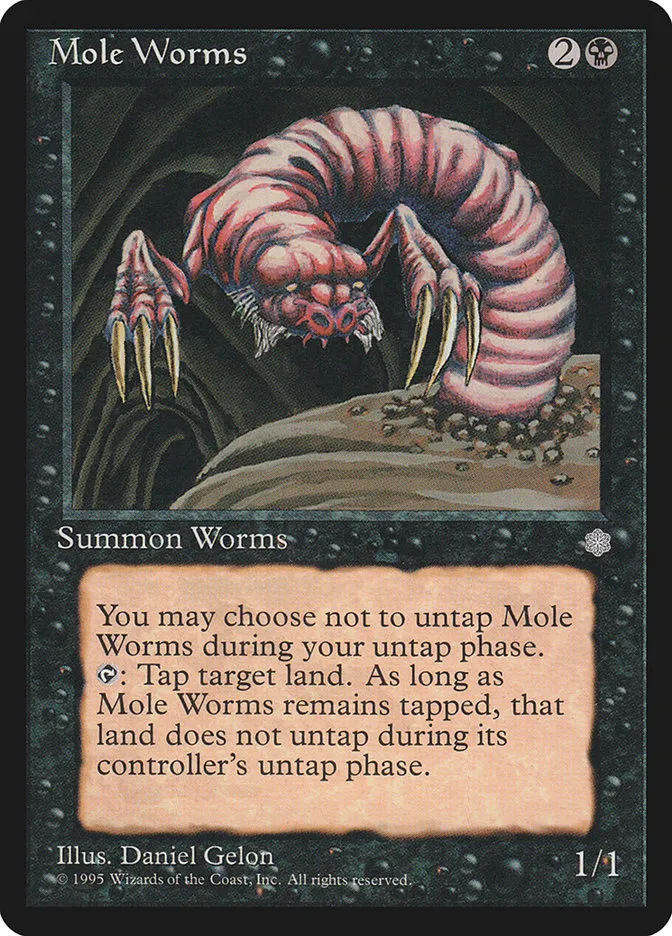 Mole Worms Front Face