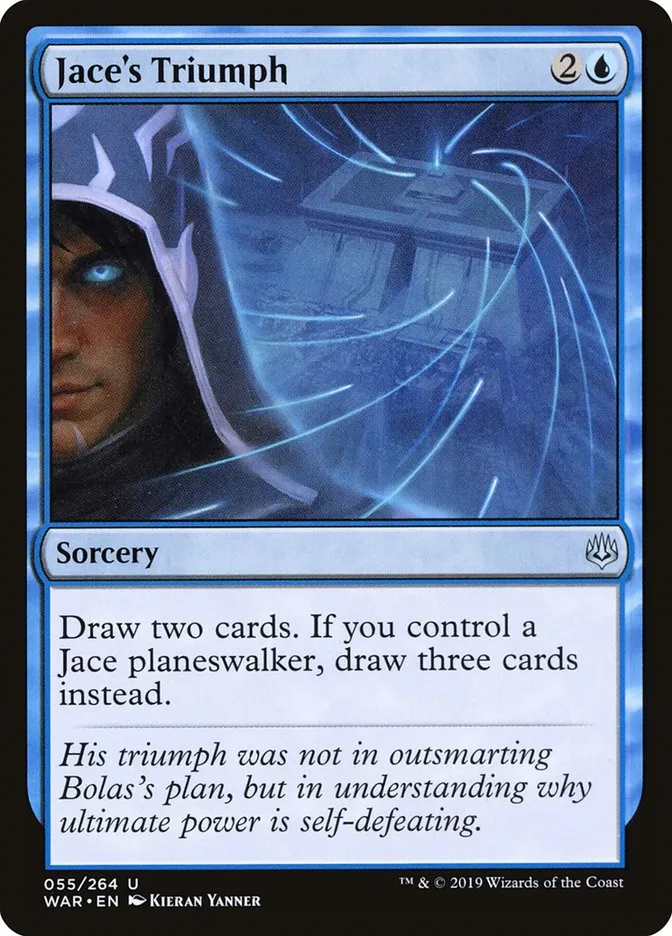 Jace's Triumph Front Face