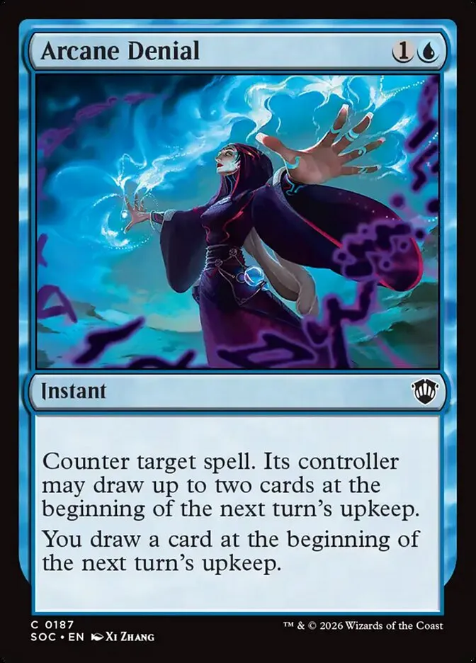 Arcane Denial Front Face