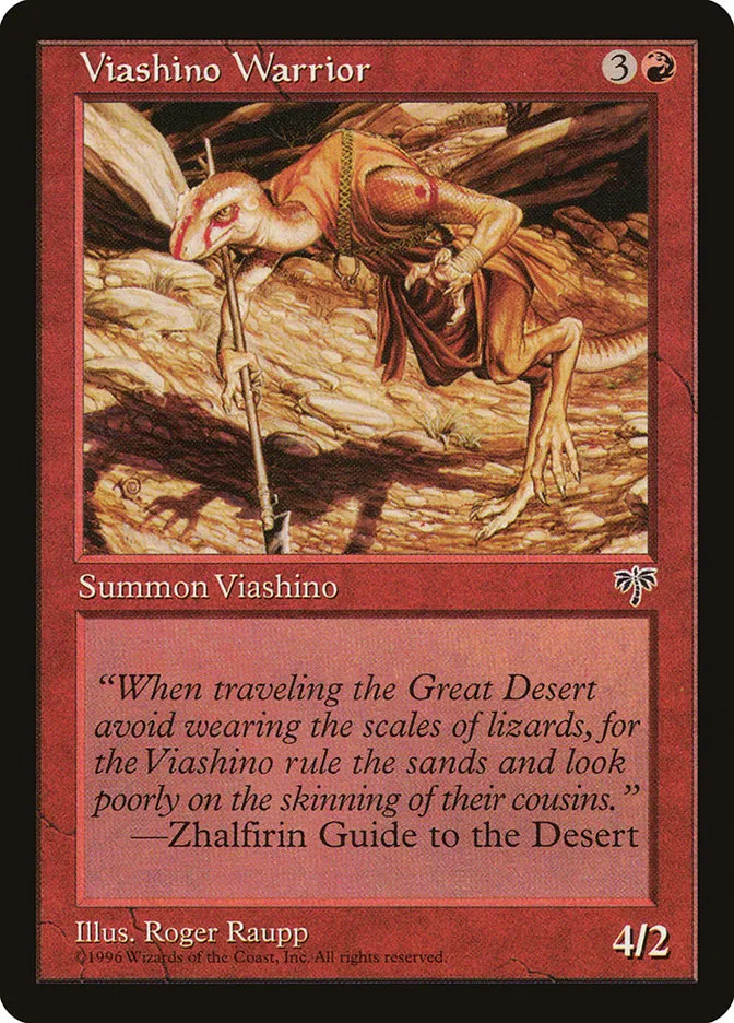Viashino Warrior Front Face