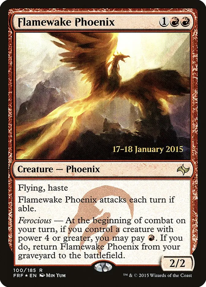 Flamewake Phoenix Front Face