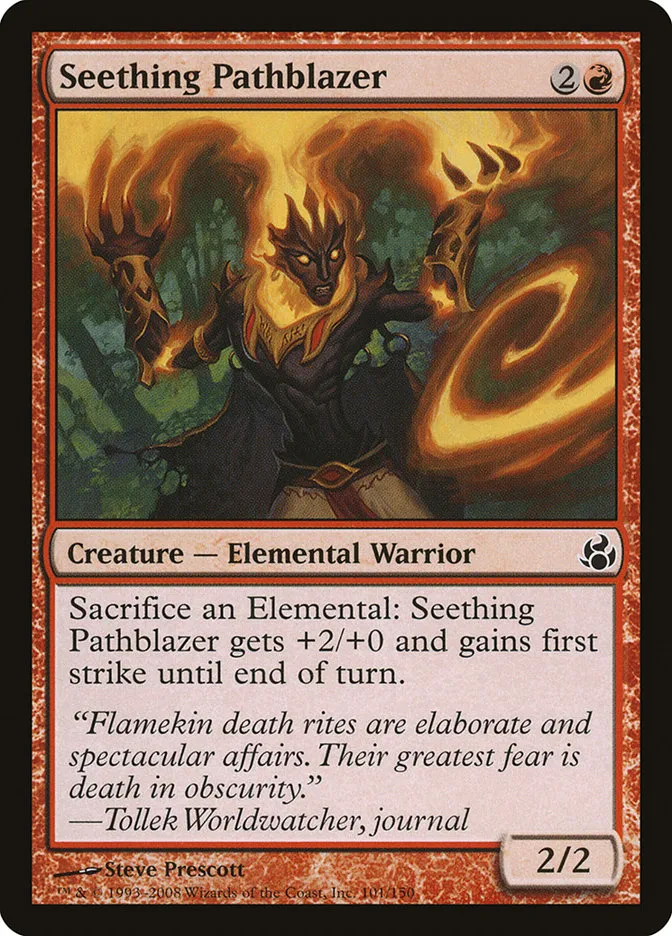 Seething Pathblazer Front Face
