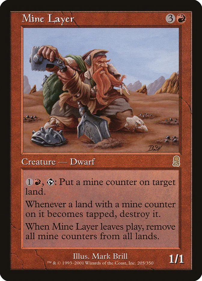 Mine Layer Front Face