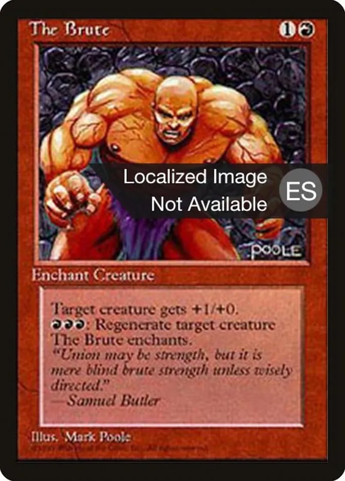 The Brute Front Face