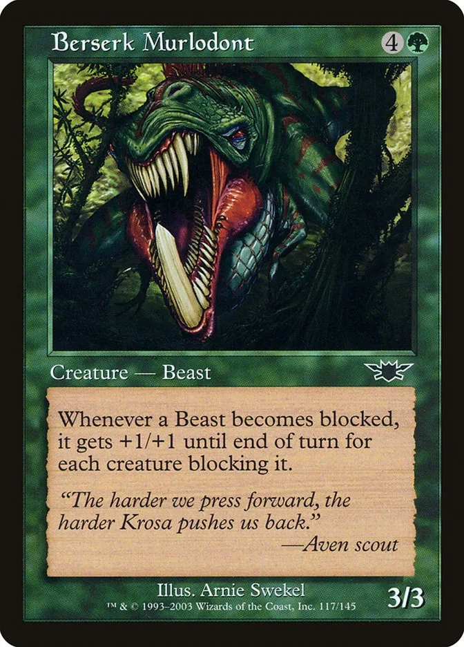 Berserk Murlodont Front Face