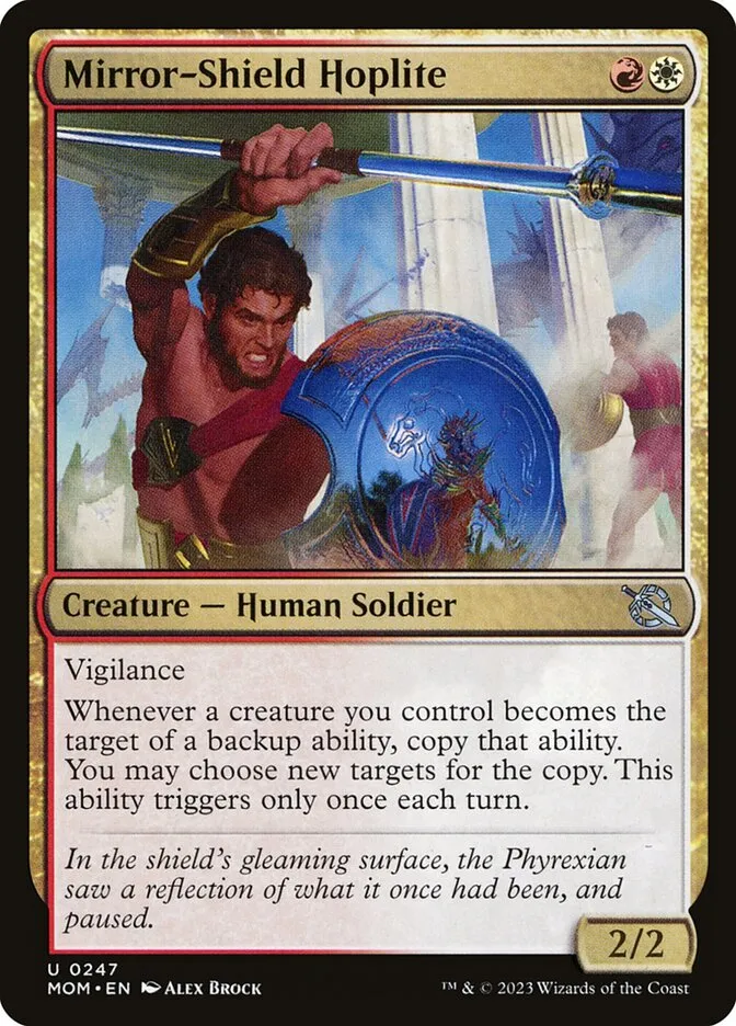 Mirror-Shield Hoplite Front Face