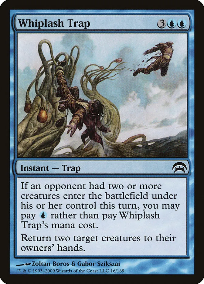 Whiplash Trap Front Face