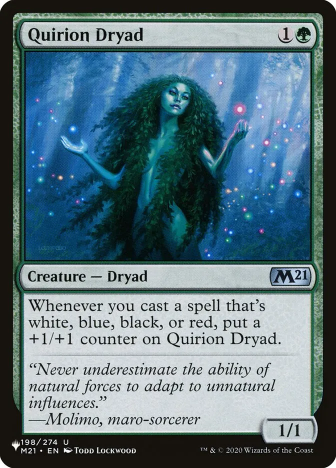 Quirion Dryad Front Face