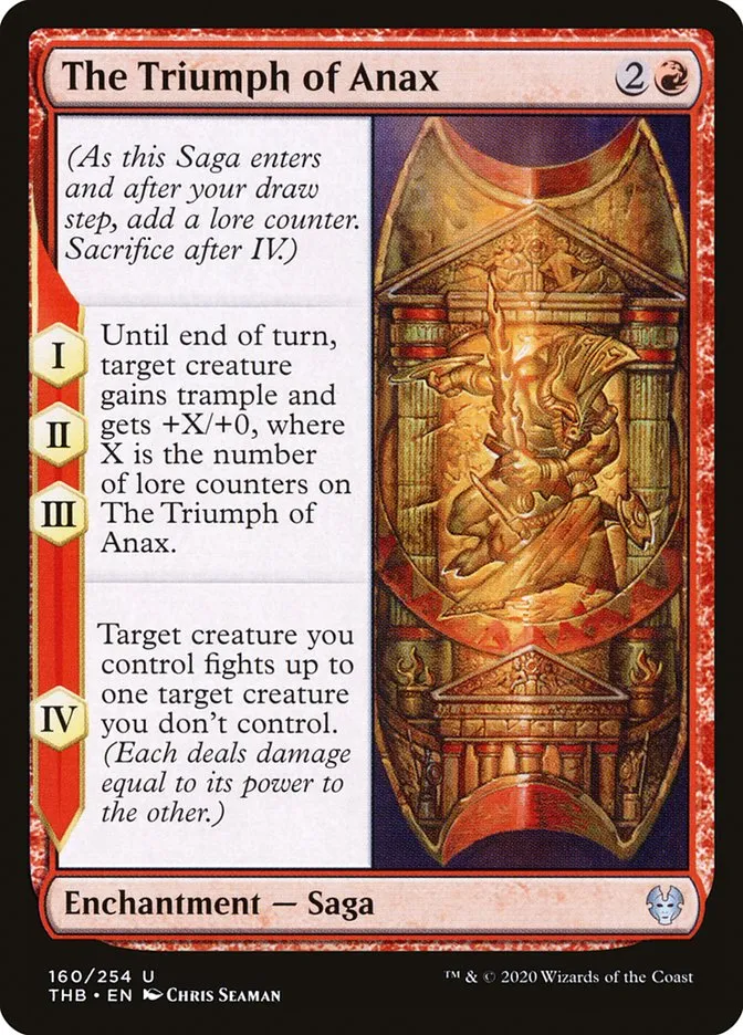 The Triumph of Anax Front Face