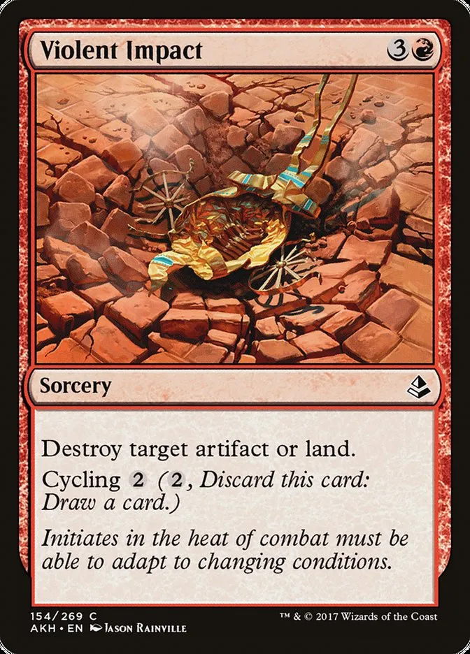 Violent Impact Front Face