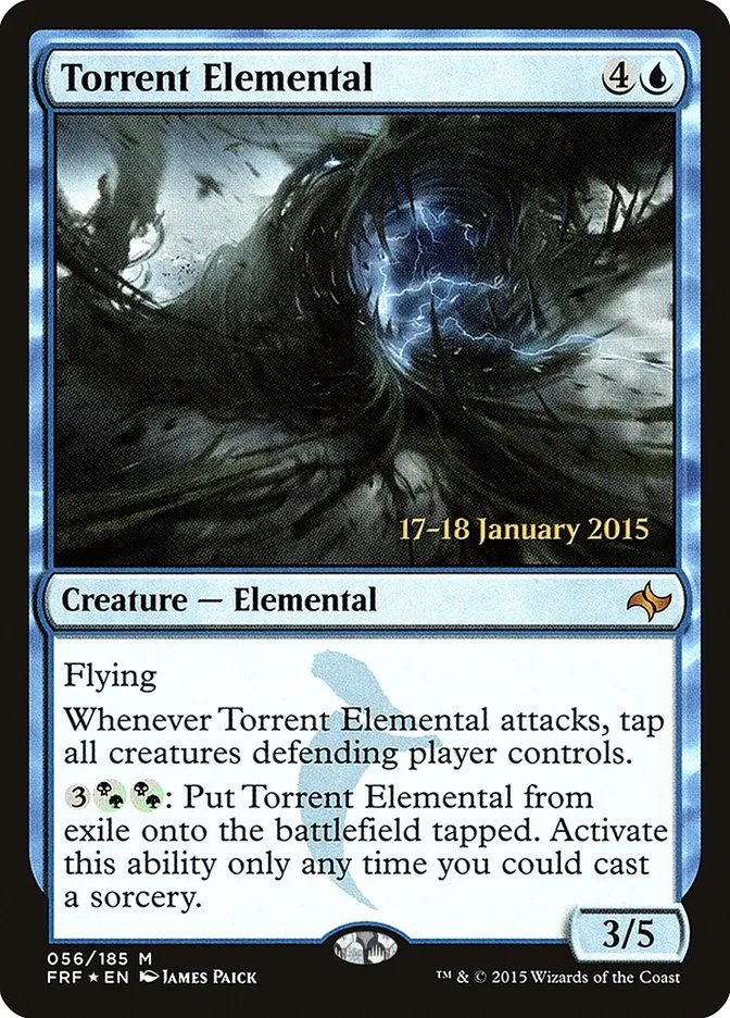 Torrent Elemental Front Face