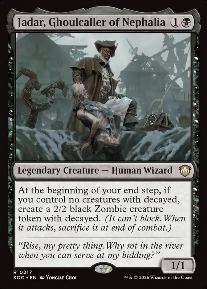 Jadar, Ghoulcaller of Nephalia Front Face