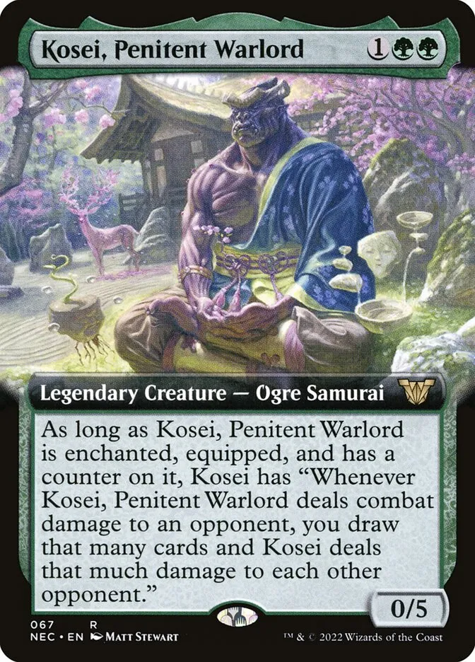 Kosei, Penitent Warlord Front Face