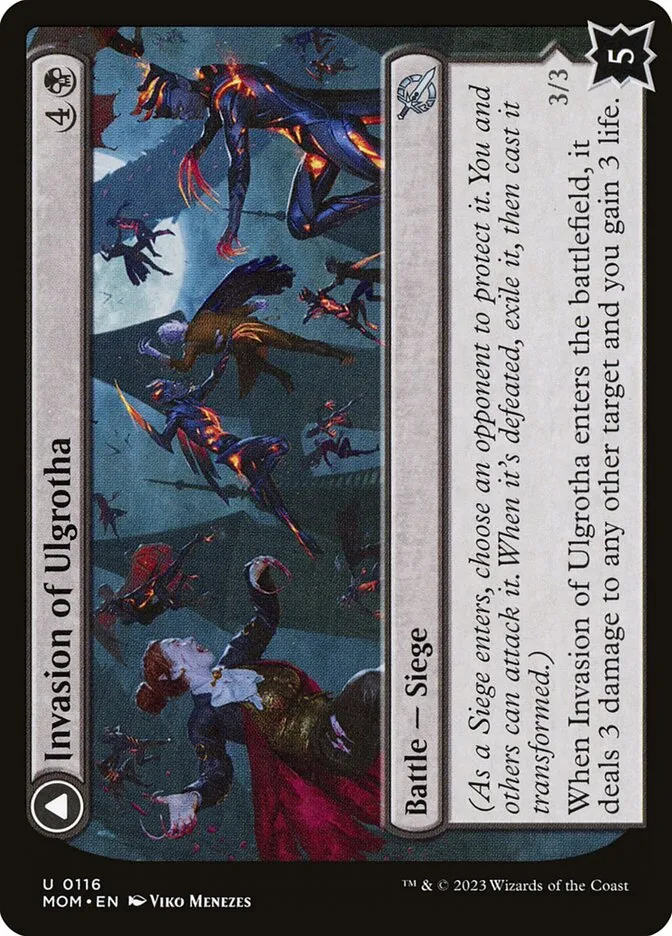Invasion of Ulgrotha // Grandmother Ravi Sengir Front Face