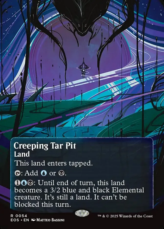 Creeping Tar Pit Front Face