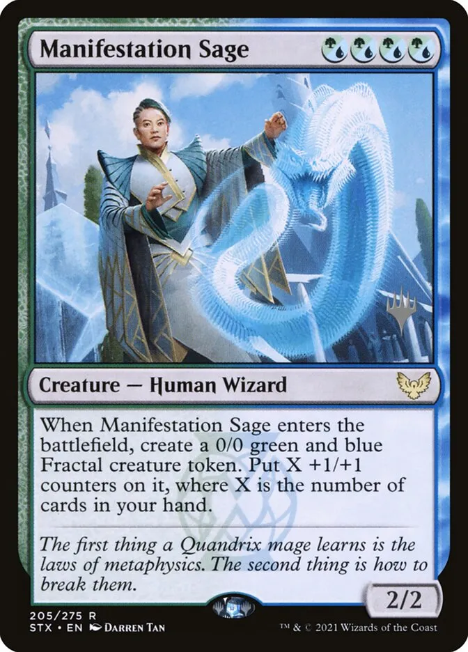 Manifestation Sage Front Face