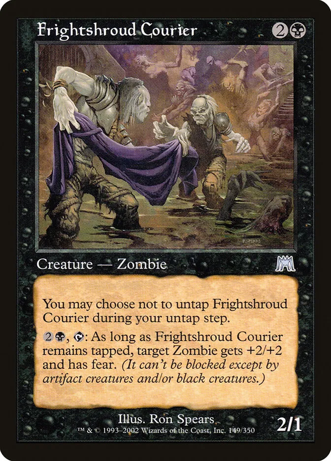 Frightshroud Courier Front Face