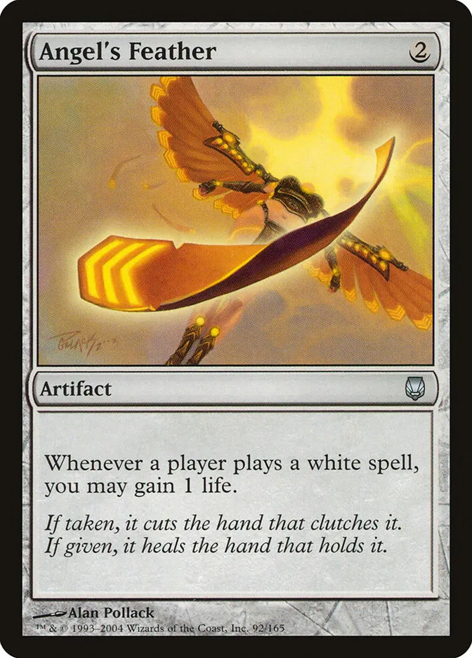 Angel's Feather Front Face