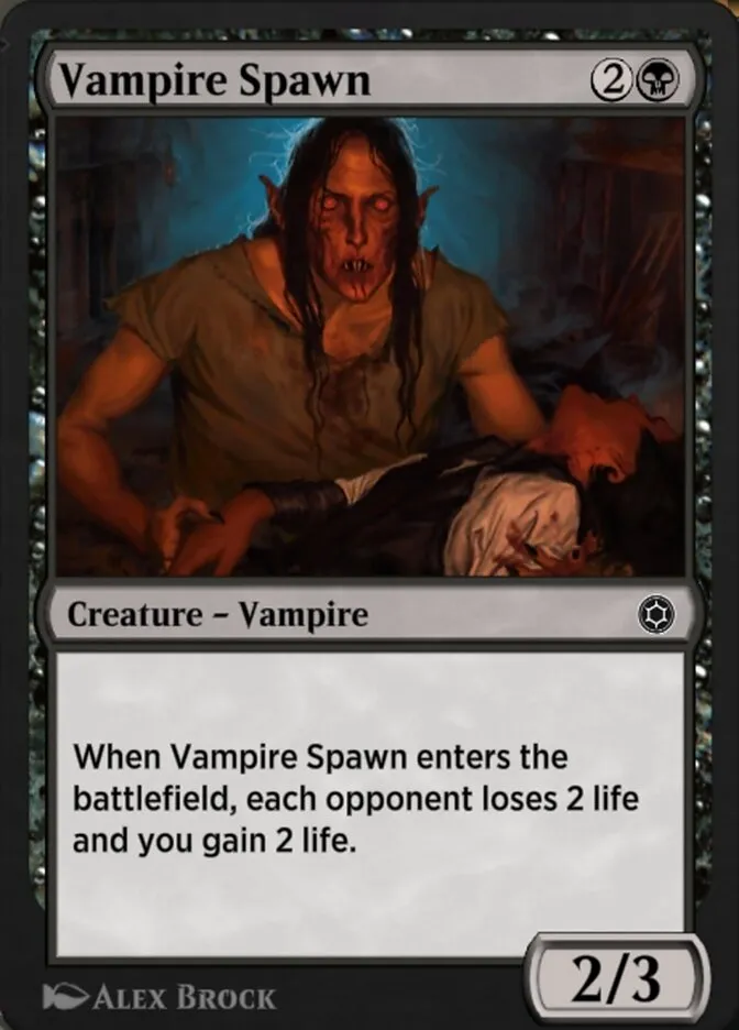 Vampire Spawn Front Face