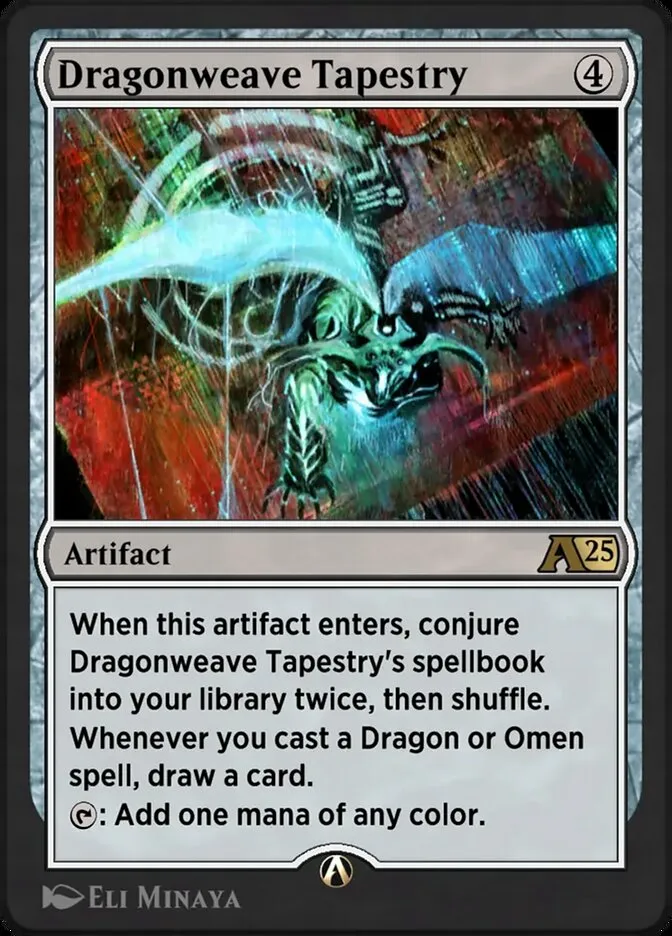 Dragonweave Tapestry Front Face