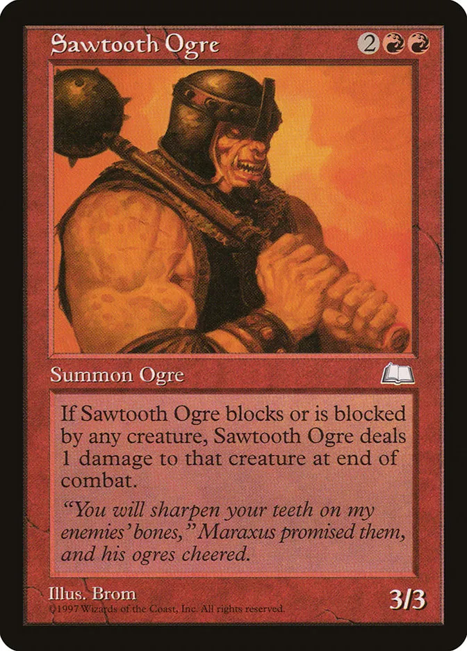 Sawtooth Ogre Front Face