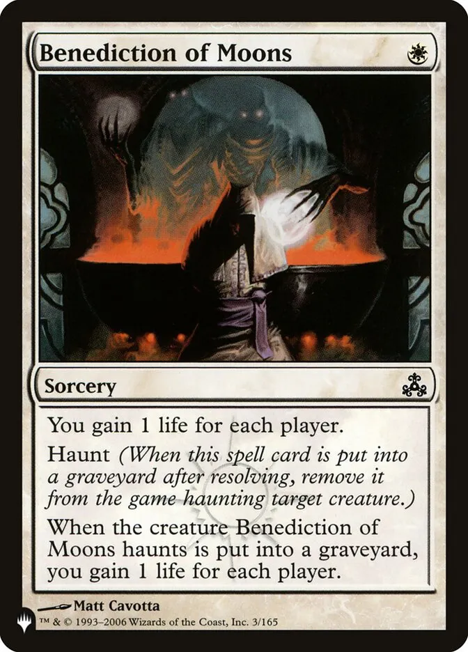 Benediction of Moons Front Face
