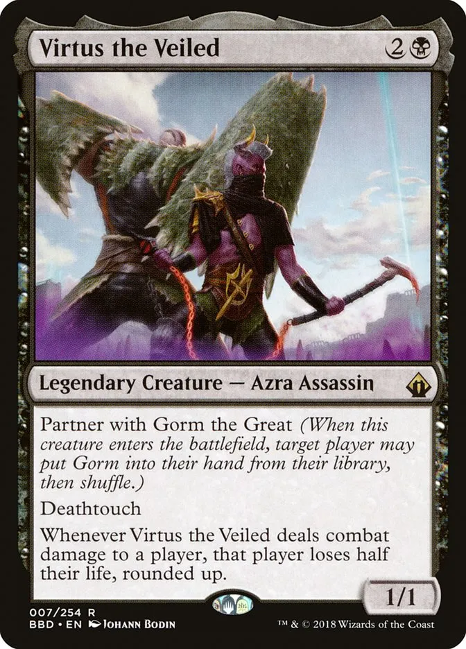 Virtus the Veiled Front Face