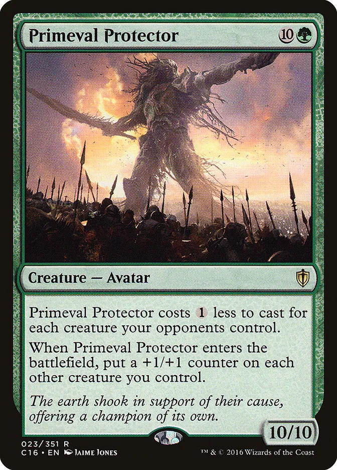 Primeval Protector Front Face