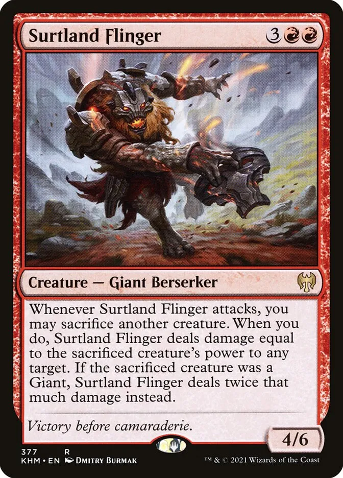 Surtland Flinger Front Face