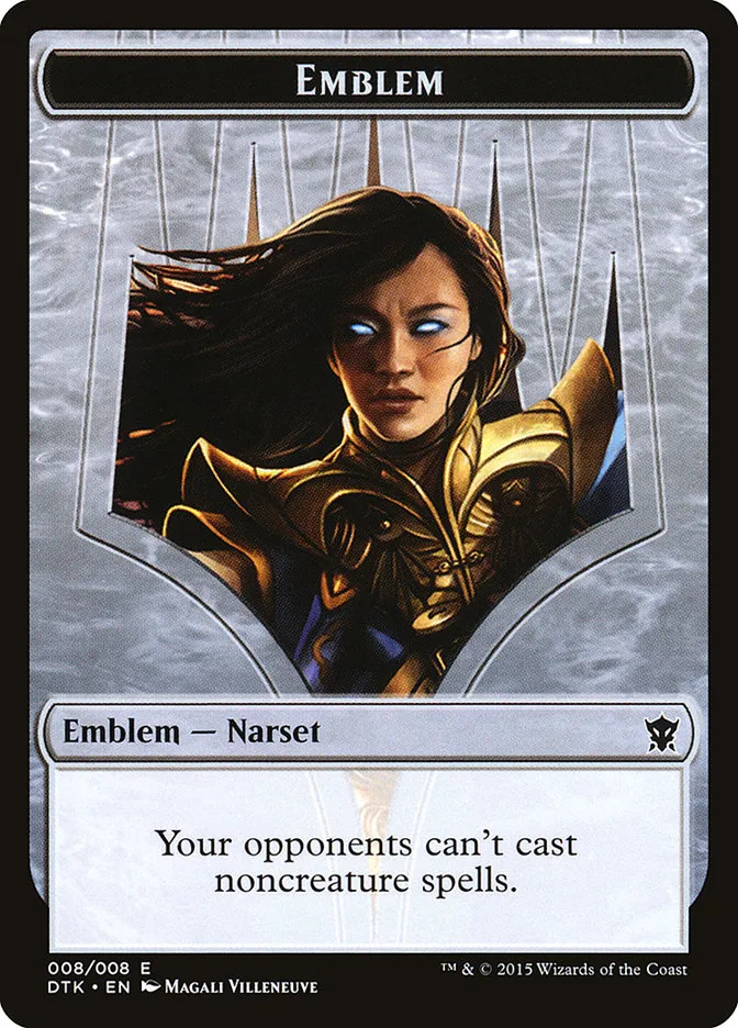 Narset Transcendent Emblem Front Face