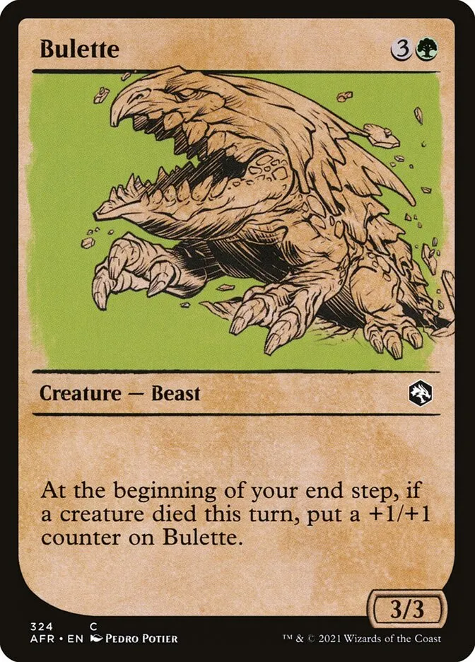 Bulette Front Face