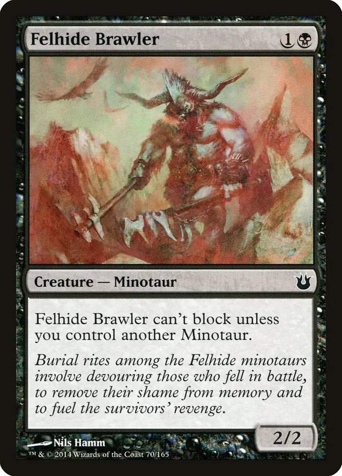 Felhide Brawler Front Face