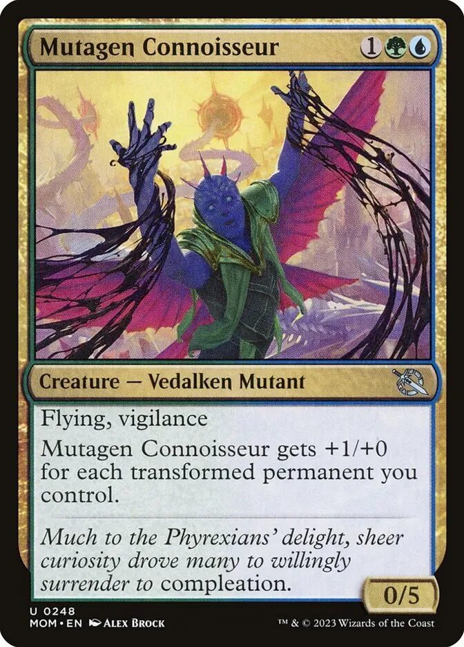 Mutagen Connoisseur Front Face