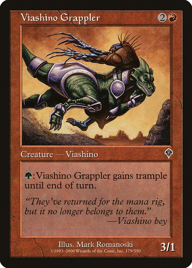 Viashino Grappler Front Face