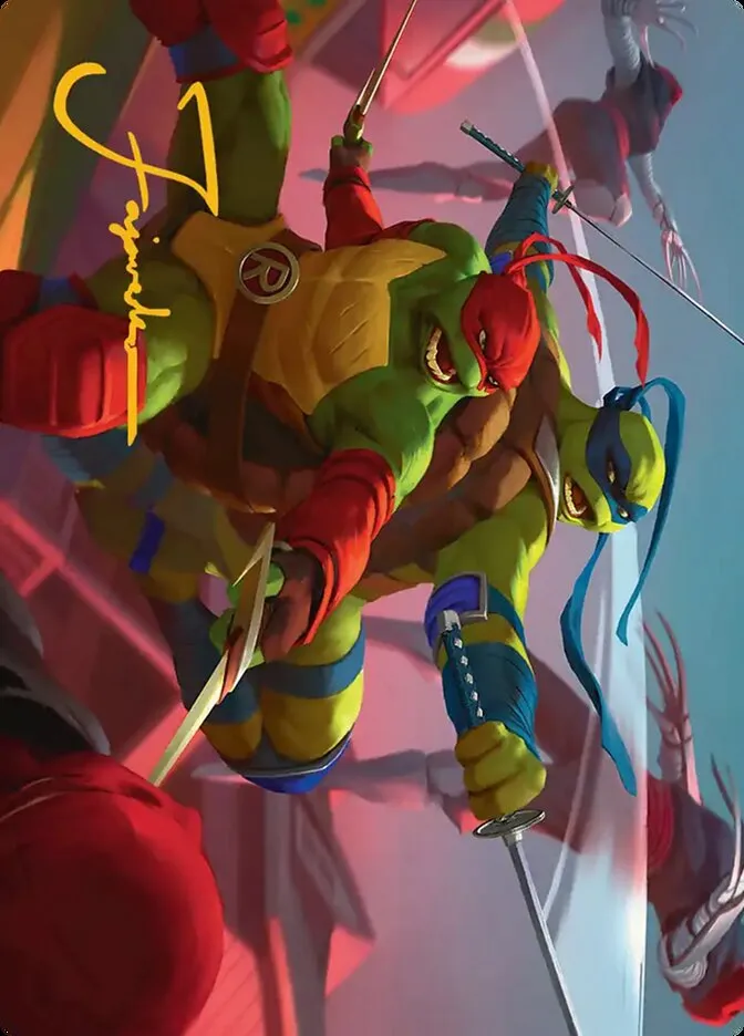 Raph & Leo, Sibling Rivals // Raph & Leo, Sibling Rivals Front Face