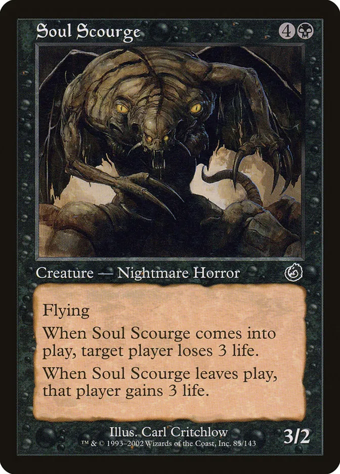 Soul Scourge Front Face