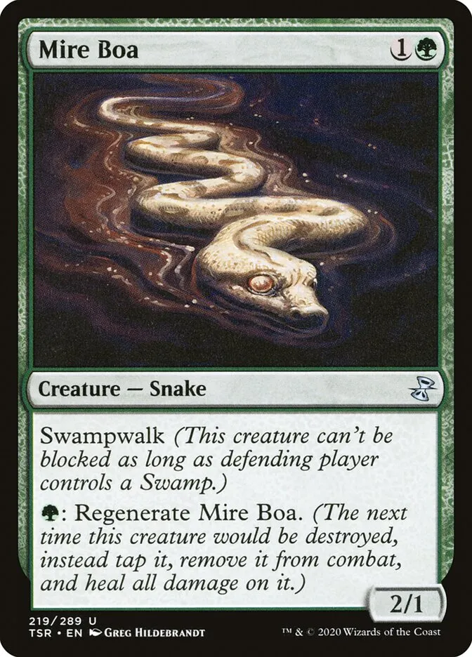 Mire Boa Front Face