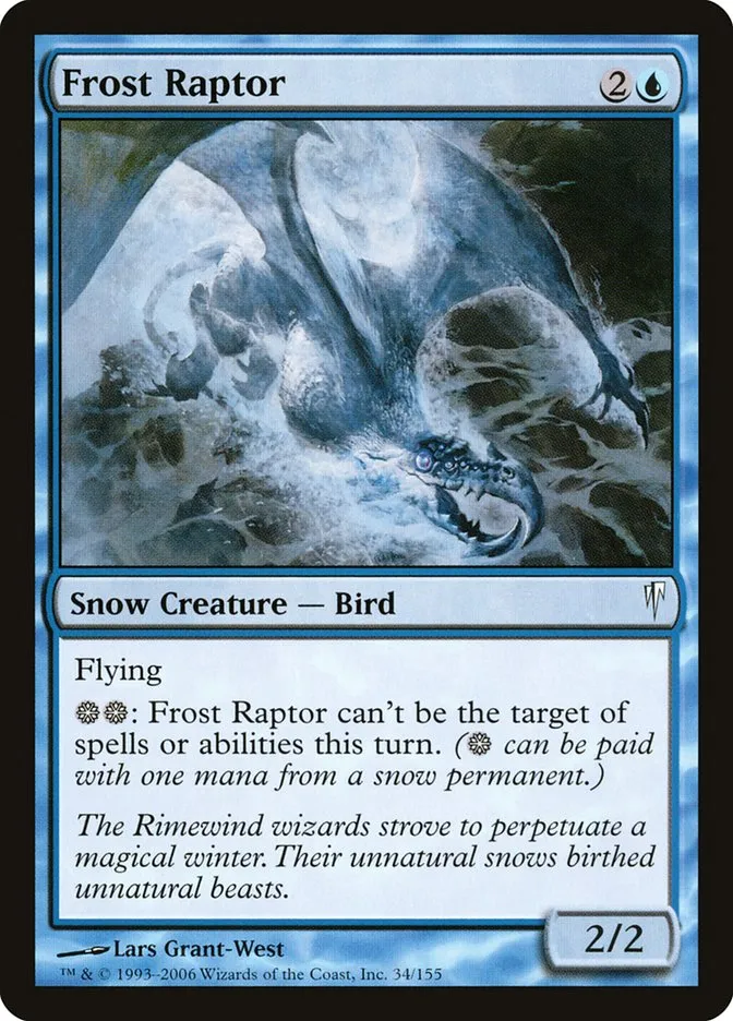 Frost Raptor Front Face