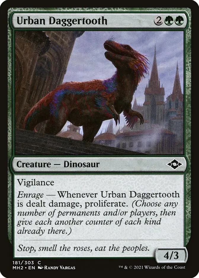 Urban Daggertooth Front Face